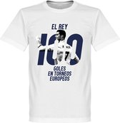 Ronaldo 100 El Rey T-Shirt - XS