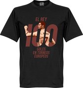 Ronaldo 100 El Rey T-Shirt  - 4XL