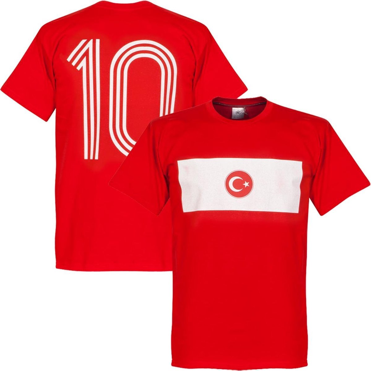 Turkije Banner 10 T-Shirt - Rood - L