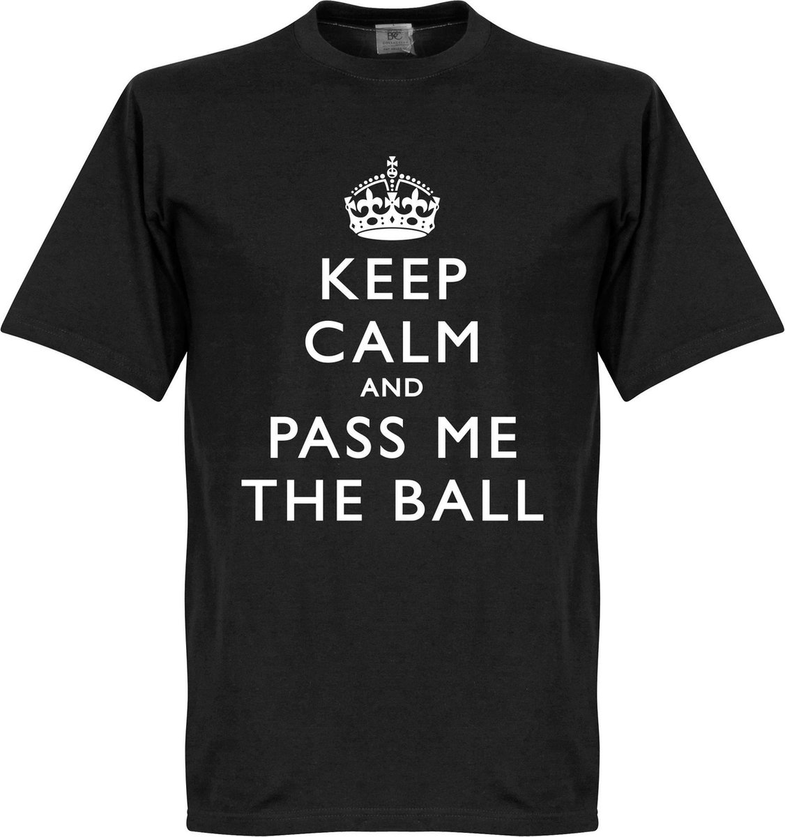 Keep Calm And Pass Me The Ball T-Shirt - XXXXL