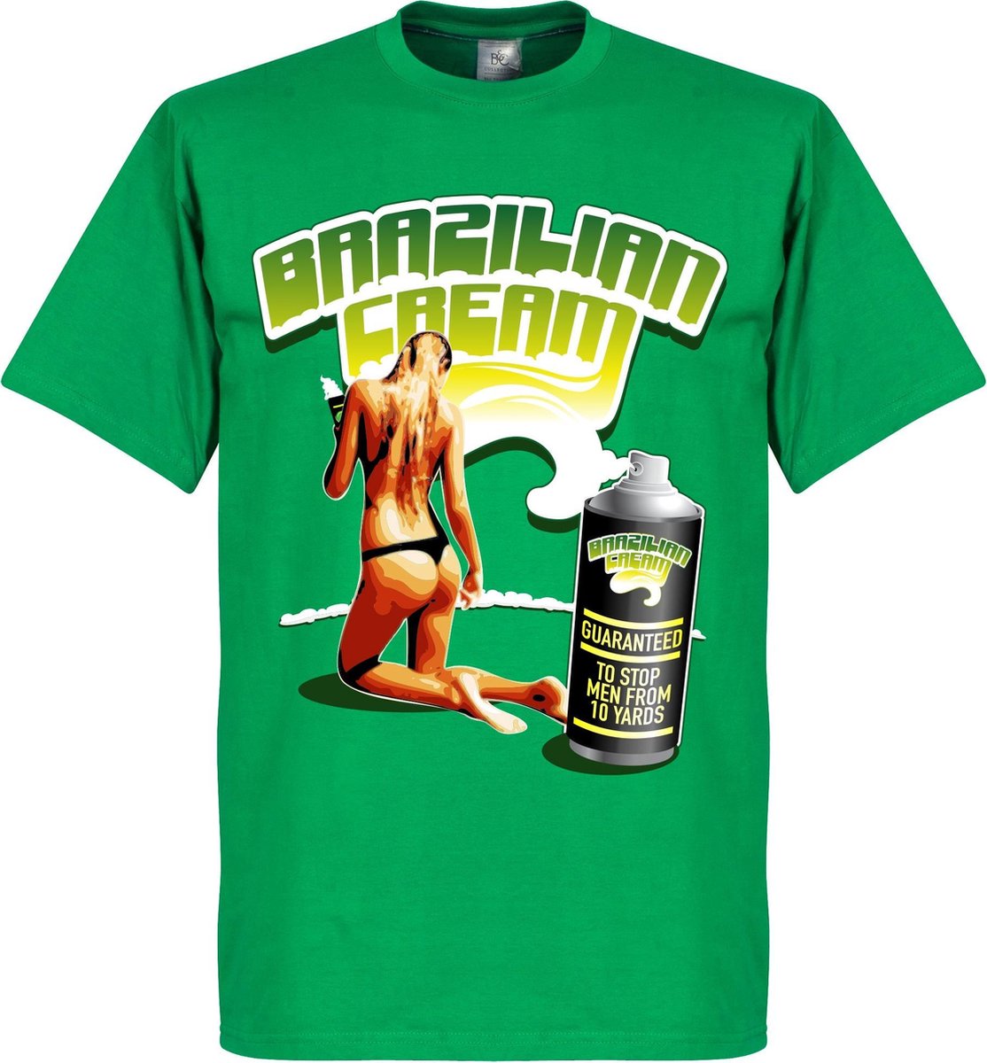 Brazilïë Cream T-Shirt - XS