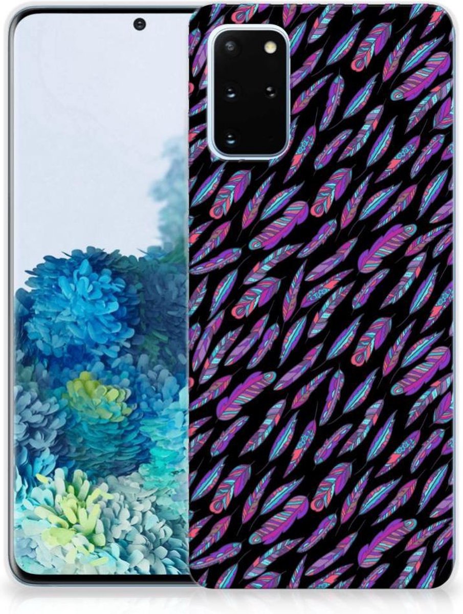 Samsung Galaxy S20 Plus TPU bumper Feathers Color