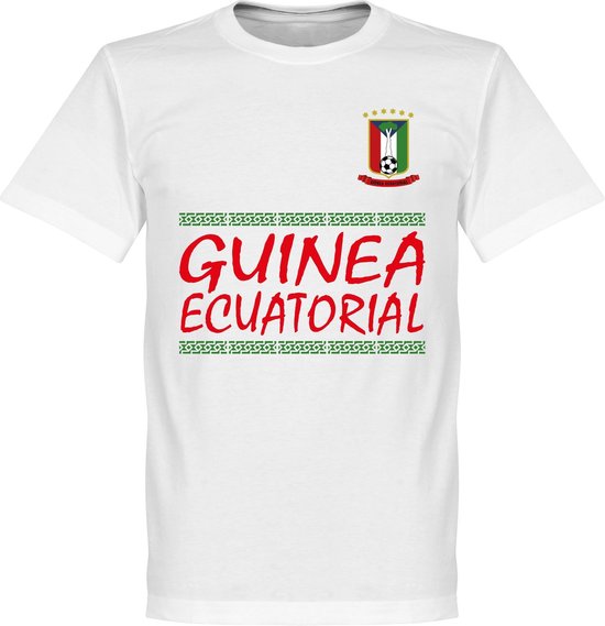 Equatoriaal-Guinea Team T-Shirt - Wit - 5XL