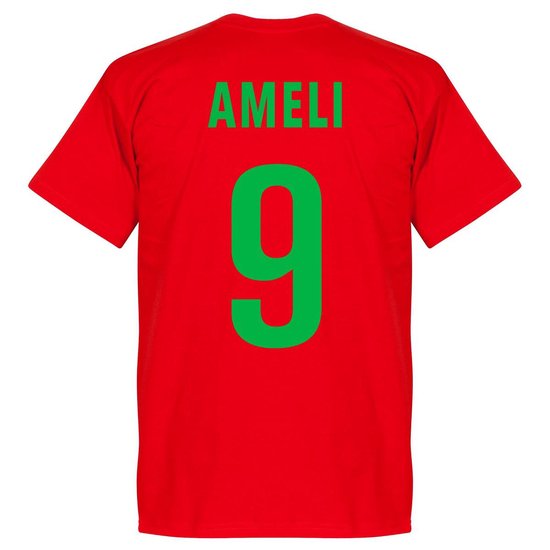 T-Shirt Équipe Bangladesh Ameli 9 - Rouge - M