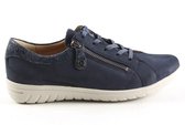 Hartjes 85162 - Volwassenen Dames veterschoenen - Kleur: Blauw - Maat: 37