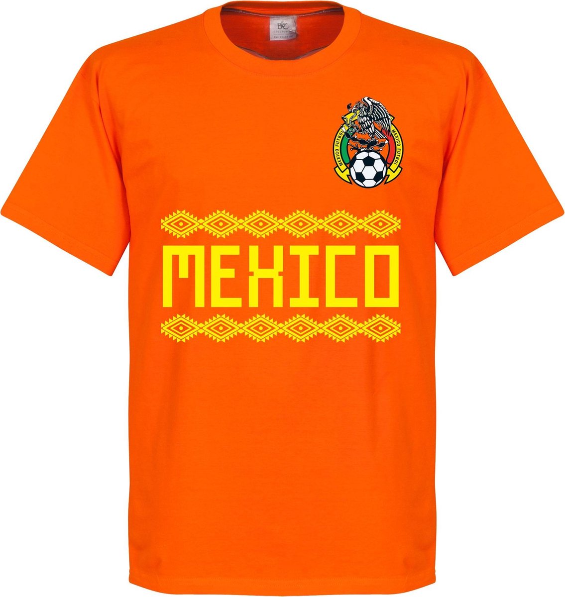 Mexico Keeper Team T-Shirt - Oranje - S