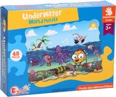 Lg-imports Vloerpuzzel Underwater World Junior 44 Cm 45-delig