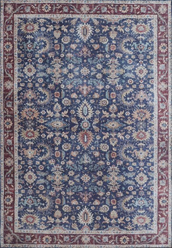 Vintage tapijt, klassiek, bedrukt 120 x 180 cm bol