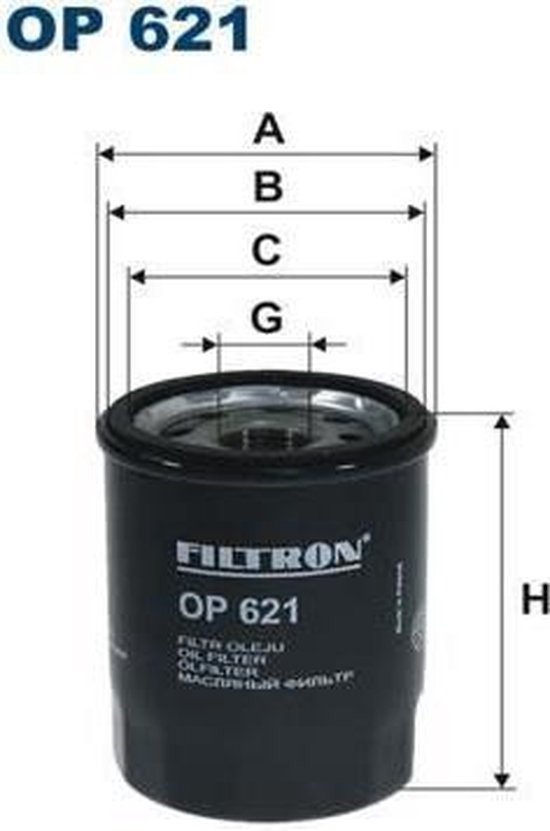 FILTRON Oliefilter OP 621 | bol.com