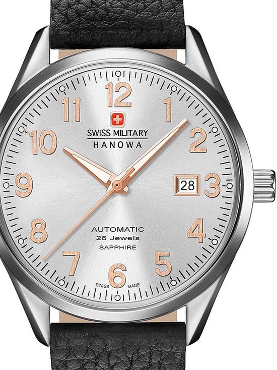 Swiss Military Hanowa Automatic 26 Jewels Sapphire 2024 www.alhudapk