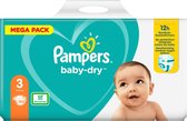 Pampers Baby Dry Luiers Maat 3 - 102 Luiers Voordeelverpakking
