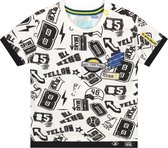 Quapi Bilal - Dark Grey Sketch Text Shortsleeve - maat 80