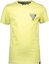 Moodstreet Jongens t-shirts & polos Moodstreet MT t-shirt chest&back print lime 86/92
