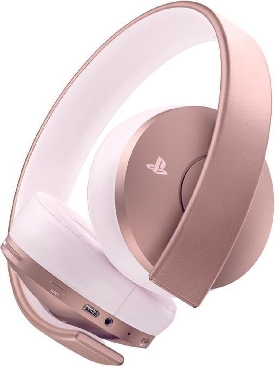 schermutseling Tekstschrijver Effectief Sony Official PlayStation 4 Gold Wireless Headset - Rose Gold (PS4) |  bol.com