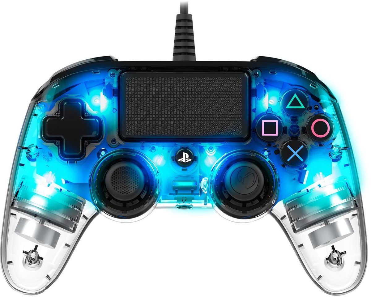 Nacon Compact Official Licensed Bedrade LED Controller - PS4 - Blauw - Nacon