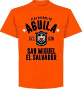 Club Deportivo Aguila Established T-shirt - Oranje - XS