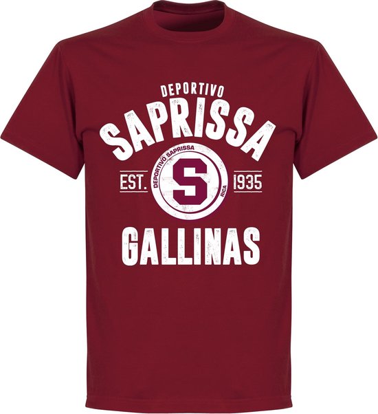Deportivo Saprissa Established T-shirt - Rood - L