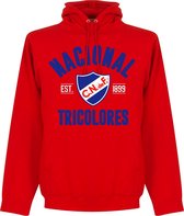 Nacional Established Hoodie - Rood - XL