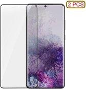 Baseus Full Curved Screen Protector voor  Samsung Galaxy S20 Plus - 2 Pack - zwart