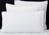 Fissaggio | Dekbedovertrekset Feston White - 200x200cm knoopsluiting - Wit - Slopen 65x65cm
