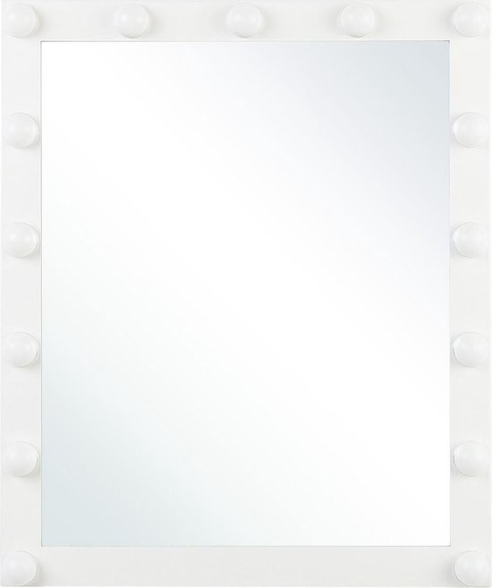 Beliani ODENAS - Miroir LED- Transparent - Fer | bol