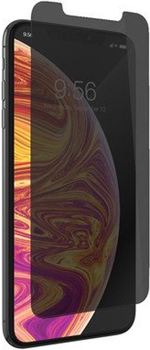 Privacy Glazen Screenprotector voor iPhone X/Xs / Anti Spy Tempered Glass
