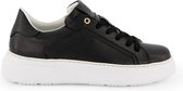 NoGRZ G.Lynn - Leren sneakers dames - Zwart - Maat 39