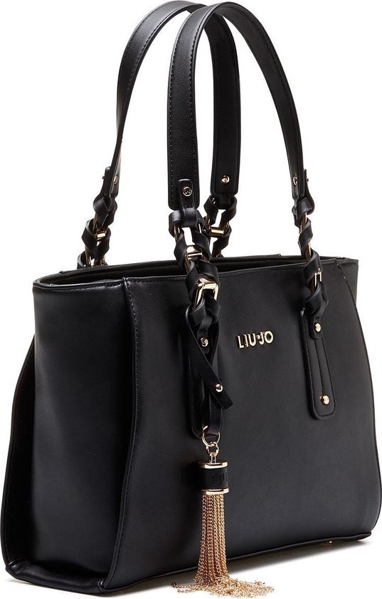 Liu Jo Dames Handtassen Ragg Boston Bag - Zwart | bol
