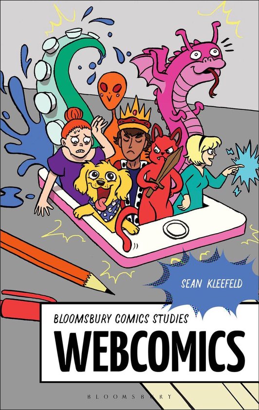 Bloomsbury Comics Studies - Webcomics - cover