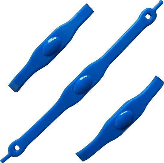 SHOEPS 8 Sky Blue - elastische veters