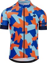 AGU Camo Tile Fietsshirt Heren Trend - Blauw - XXXL