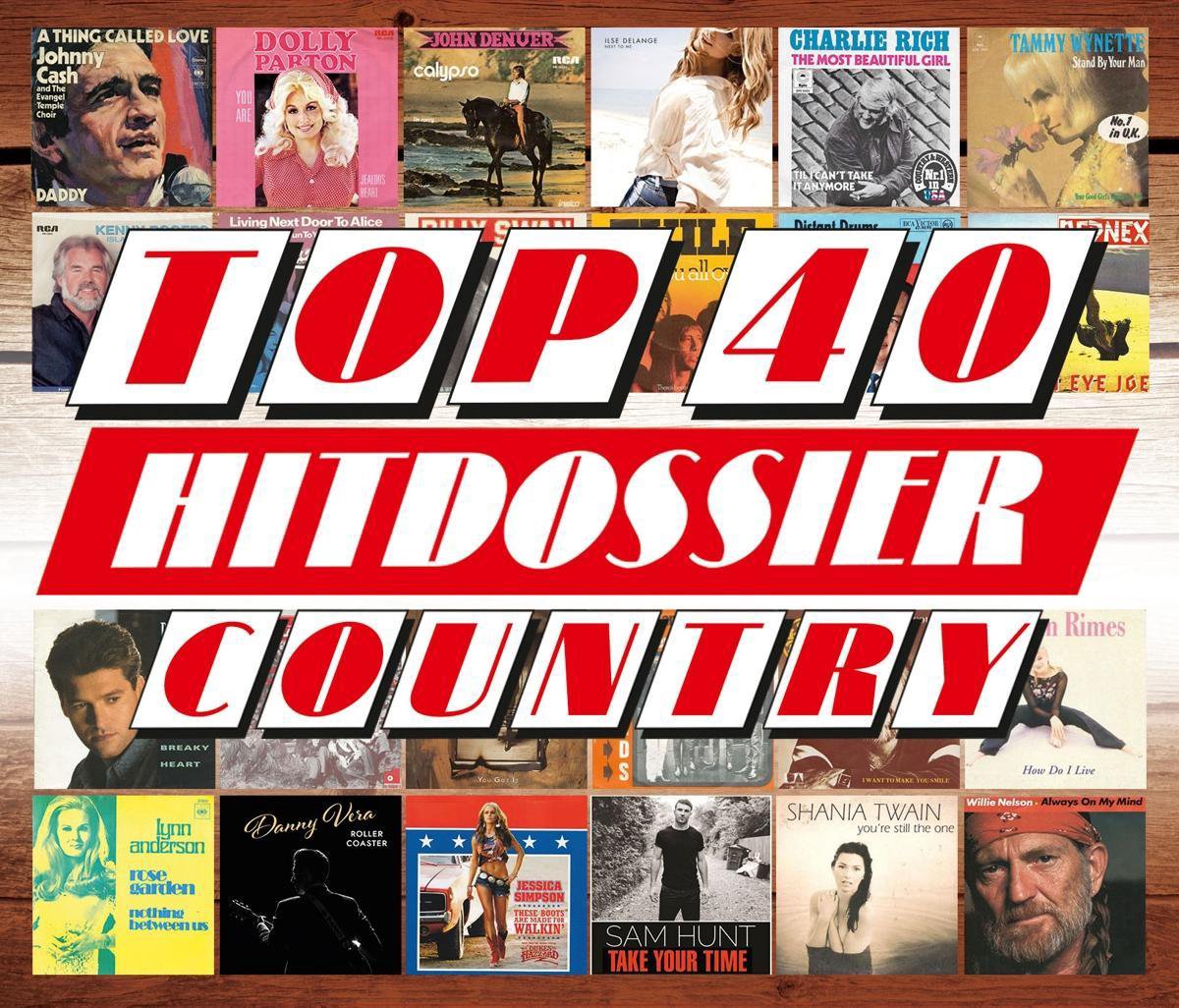 Top 40 Hitdossier Country, Top 40 CD (album) Muziek
