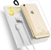iPhone 6/6S Plus - 3IN1 Series -TPU+USB Kabel+Screenprotector