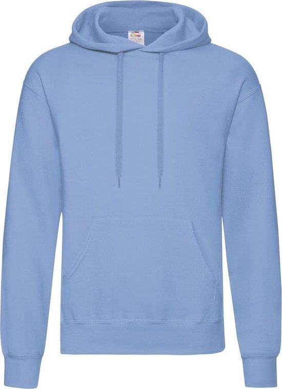 | Fruit of the Loom capuchon sweater lichtblauw voor Sweater capuchon fruit of the loom