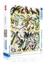 Birds ~ Oiseaux - NYPC Vintage Images Collectie Puzzel tropische vogels en roofvogels 1000 Stukjes