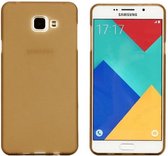 Hoesje CoolSkin3T TPU Case voor Samsung A5 2016 Transparant Goud