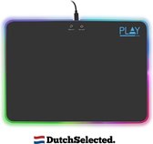 Ewent PL3341 - Gaming Muismat - RGB - Zwart