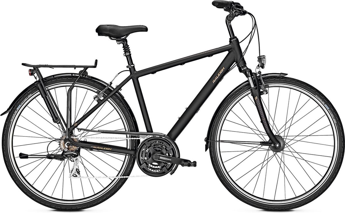 Raleigh Chester - Fiets - Mannen - Matzwart - 55