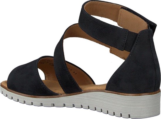 Gabor Dames Plateau sandalen - Blauw - Maat 40 | Bestel nu!