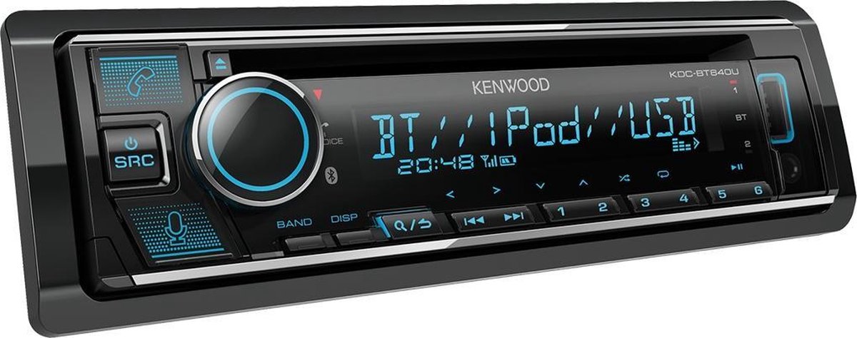 Kenwood KDCBT640U - Autoradio, CD, USB, Bluetooth