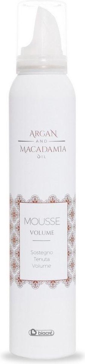 Biacre - Argan & Macadamia Oil - Volume Mousse - 200 ml