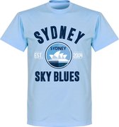 Sydney FC Established T-Shirt - Lichtblauw - XL