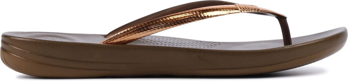 FitFlop TM Vrouwen Leren Slippers Iqushion mirror