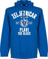 Zeljeznicar Established Hoodie - Blauw - S