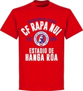 CF Rapa Nui Established T-shirt - Rood - XS