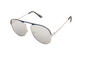 Kost Zonnebril Heren Aviator Zilver/blauw/zilver (20-133)