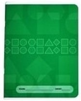 Groene schriften basisschool 3 stuks - oefenschrift - formaat A5