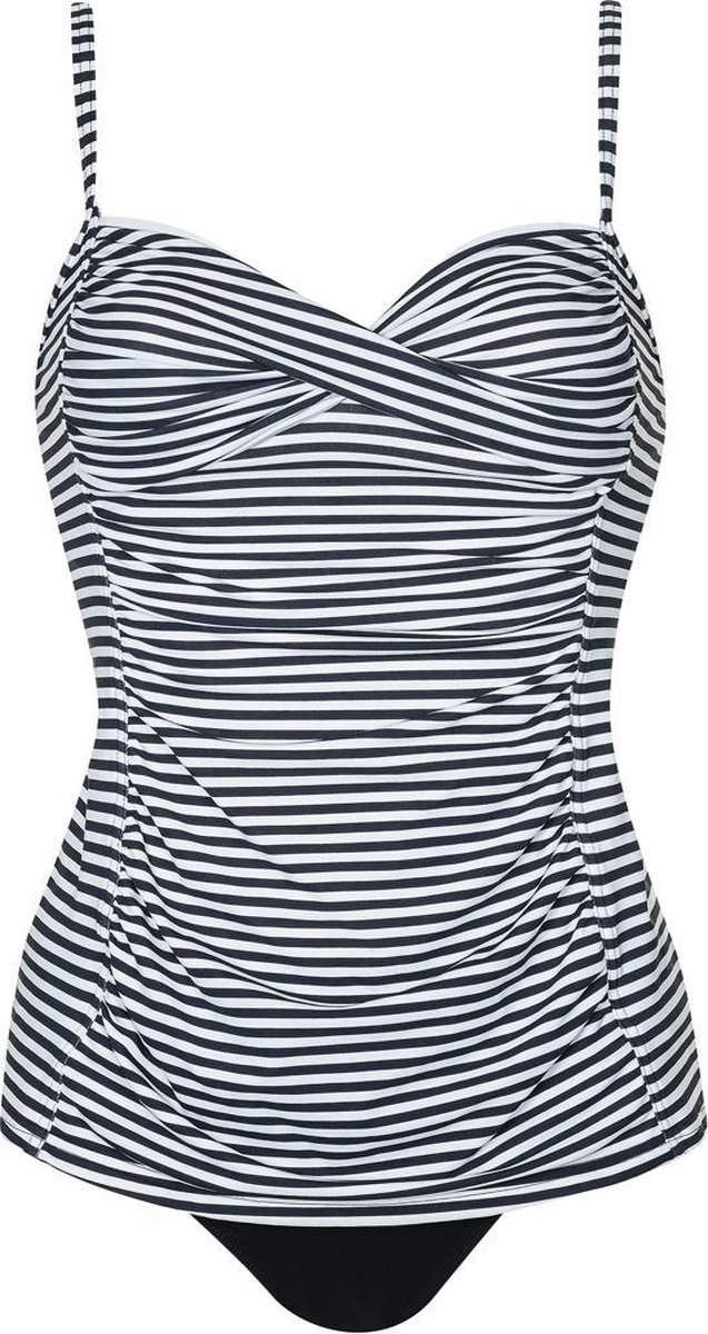 Sunflair 28070.901 D-E dames badpak zwart dessin