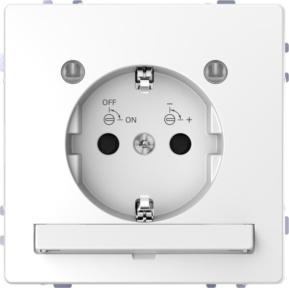 Stopcontact - Inbouw - Randaarde - Beveiliging - Verlichting - Lotuswit - Systeem Design - Schneider Electric - MTN2304-6035