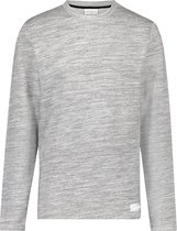 Purewhite -  Heren Slim Fit    Sweater  - Grijs - Maat XS